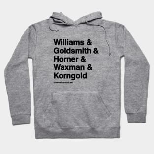 Helvetica Design - Williams&Goldsmith& Horner& Waxman& Korngold Hoodie